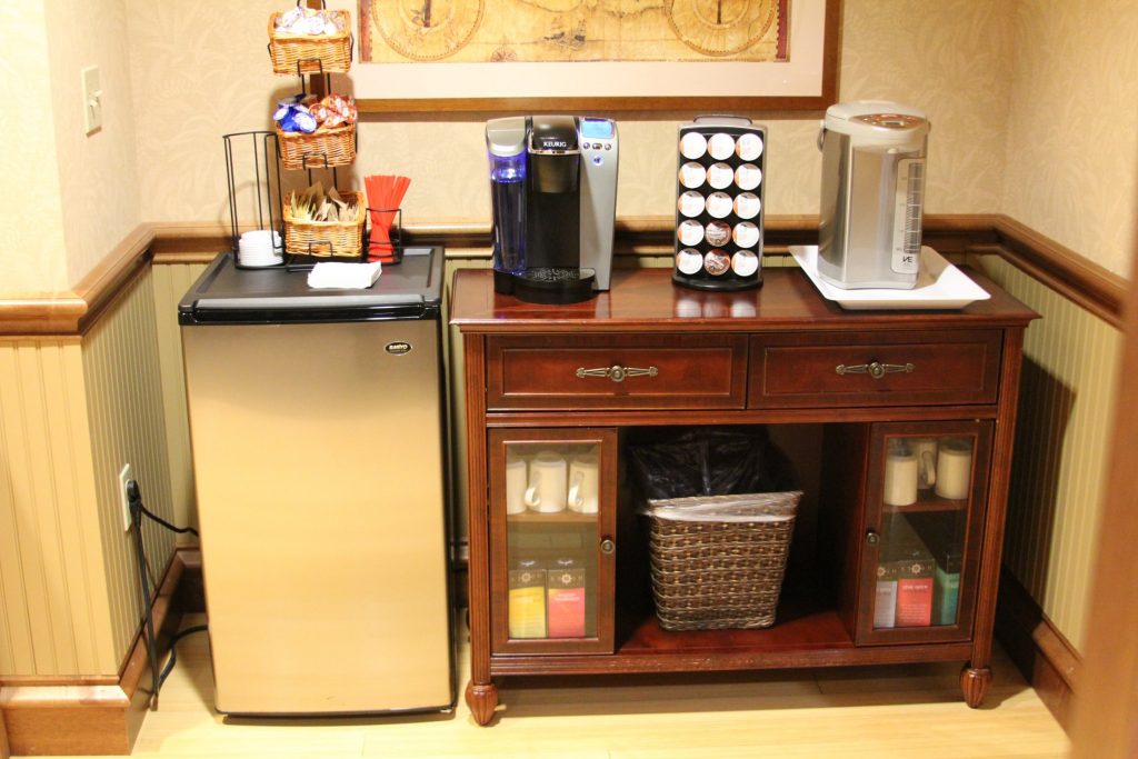 Photo of client refreshments at Chong Aesthetic & Implant Dentistry in Federal Way WA